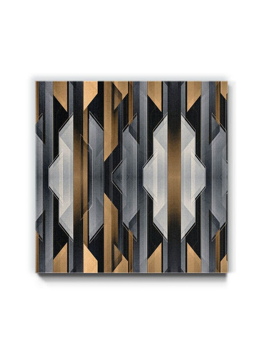 Walls Αφηρημένη Τέχνη Πίνακας σε Καμβά 40x40cm