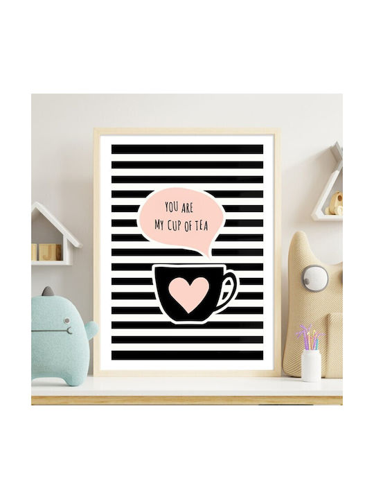 Walls Wooden Frame Poster 40x50cm