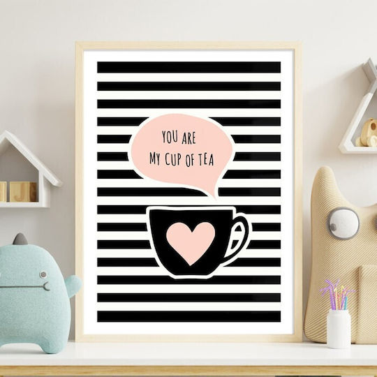 Walls Poster Κάδρο Ξύλινο 40x50cm