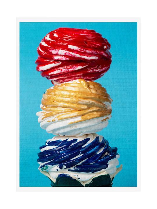 Walls Meringue Pretzels Painting on Canvas 40x50cm