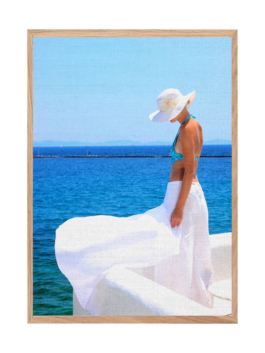 Walls С изглед към морето Картина Платнен 50x70см