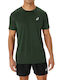 ASICS Core Herren Sport T-Shirt Kurzarm Grün