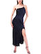 Sommer Mini Abendkleid Schwarz