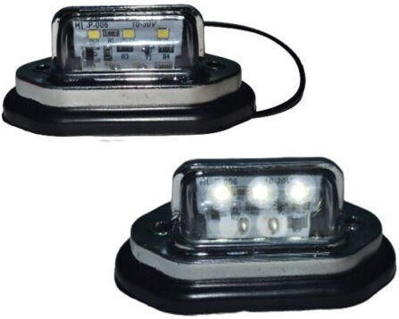 Kennzeichenbeleuchtungen LED 12V für Mazda 2 / 3 2Stück
