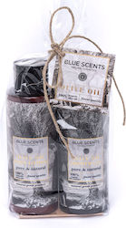 Blue Scents Olive Oil Skin Care Set for Cleaning Body Cleaning with Bubble Bath & Body Cream