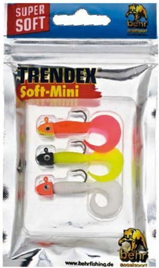 Behr Mini Twister Set Τεχνητό Δόλωμα Κουταλάκι 4εκ./2gr Σετ 3τμχ