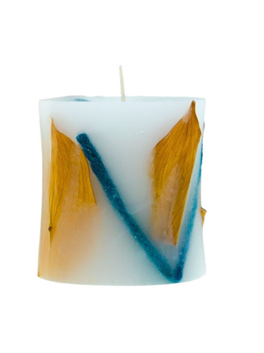 Κerino Αρωματικό Κερί Botanical Candle – Clairon Μπλε & Μανόλια 7cm – 7cm Μανόλια 200γρ