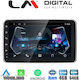 LM Digital Ηχοσύστημα Αυτοκινήτου Universal 1DIN (Bluetooth/USB/WiFi/GPS)