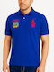 Polo Short Sleeve Blouse Blue