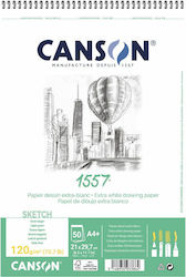 Canson Μπλοκ Σχεδίου 1557 A4 21x29.7cm Canson Μπλοκ Σχεδίου 1557 A4 21x29.7cm