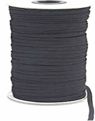 Elastic de Cusut Negru