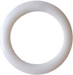 White Plastic Curtain Accessory 26288