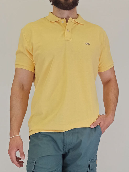 Double Polo Tricou Galben