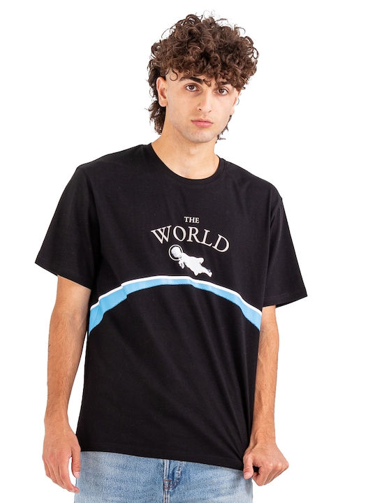 T-shirt Μαύρο