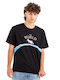 T-shirt Μαύρο