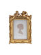 Papadimitriou Interior Plastic Photo Frame with Gold Frame