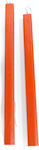 Easter Candle Square candle 37pcs Orange