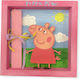 Πασχαλινή Λαμπάδα Peppa Pig Πλακέ Χειροποίητη Ροζ