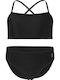 ZigZag Costum de baie pentru copii Bikini Negru