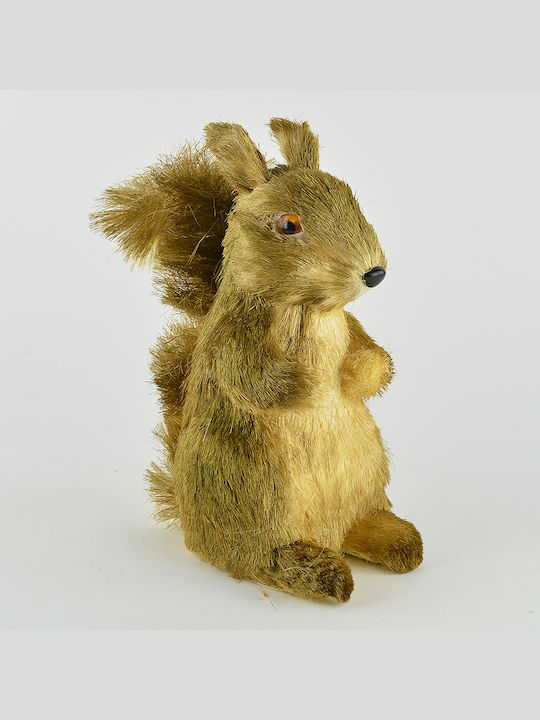 Weihnachtliche Figur Eichhörnchen Braun Höhe 33cm