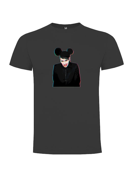 Tshirtakias T-shirt 2 σε Μαύρο χρώμα