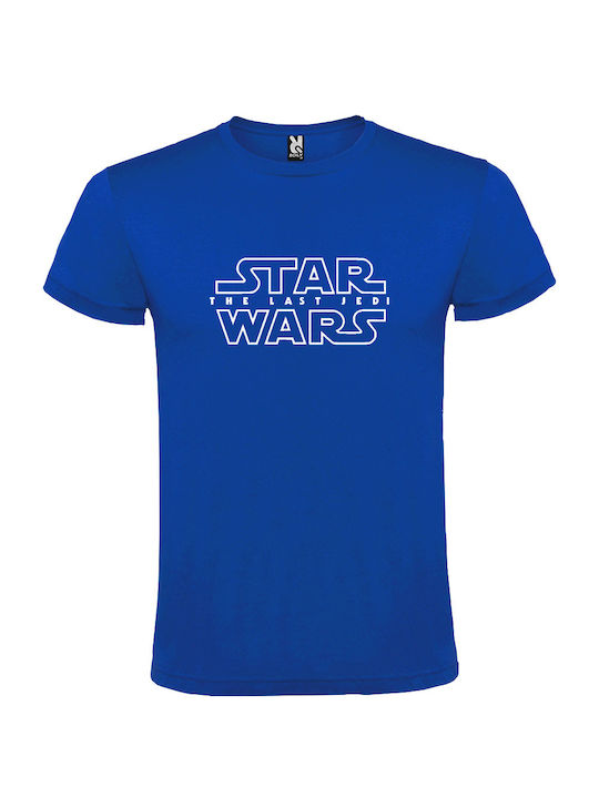 Tshirtakias T-shirt Star Wars LOGO σε Μπλε χρώμα