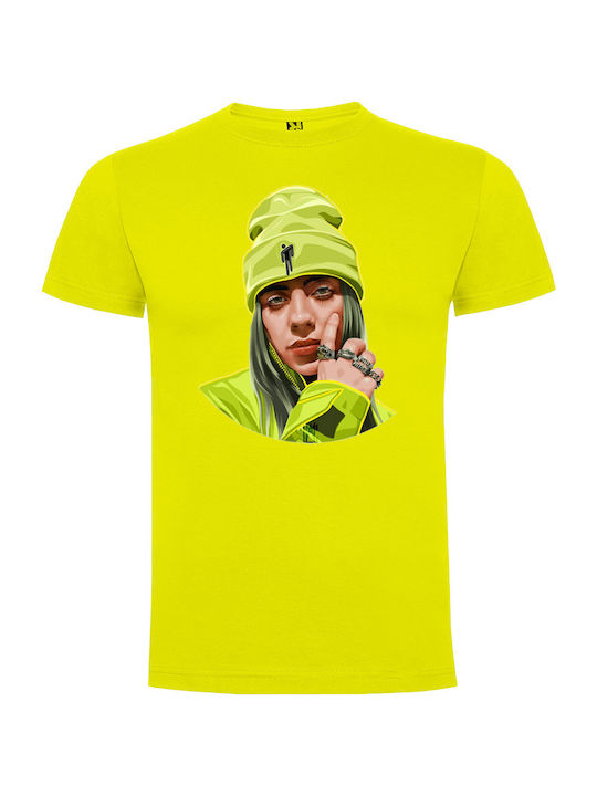 Tshirtakias T-shirt Billie Eilish Yellow