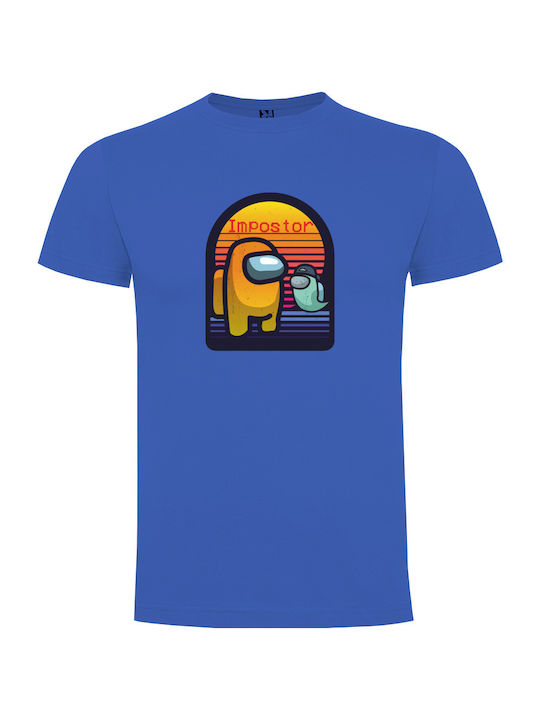 Tshirtakias Impostor T-shirt Unter uns Blau