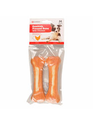 Flamingo Костен Кост за Кучета 15см 220гр 2 Бройки Flamingo Костен Кост за Кучета 15см 220гр 2 Бройки