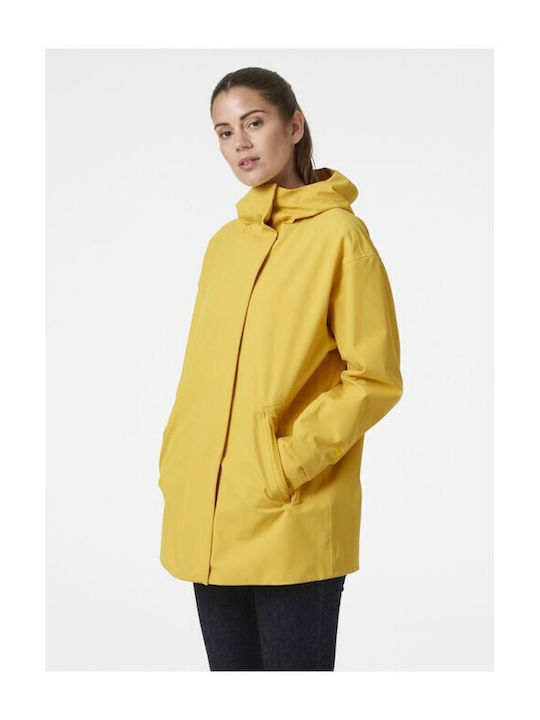Helly Hansen Women's Short Lifestyle Jacket for Spring or Autumn Yellow
