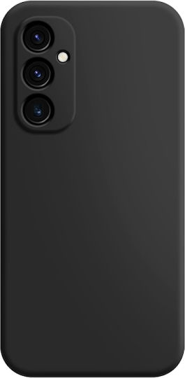 4G Back Cover Silicon / Tempered Glass 2mm Negru (Galaxy A14)