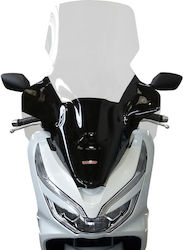 Fabbri Motorcycle Windshield & Windscreen Transparent Visor for Honda PCX 125 3295/E-X