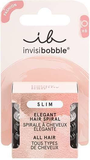 Invisibobble Slim Day & Night Coil Scrunchies Transparent 6pcs