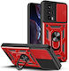 Slide Cover Back Cover Σιλικόνης Κόκκινο (Poco F5 Pro)