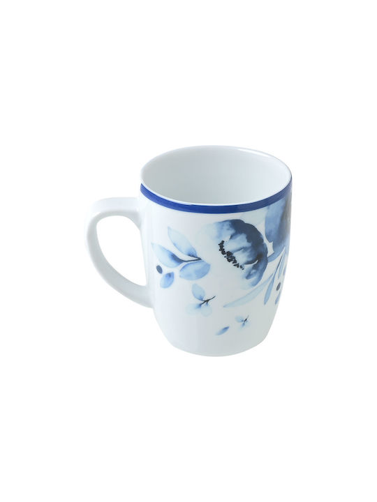 Estia Porcelain Cup Blue 330ml