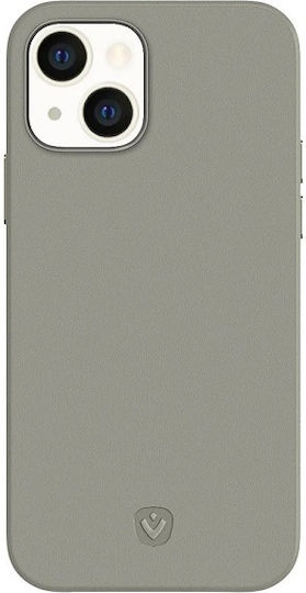 Valenta Back Cover Δερμάτινο Γκρι (iPhone 13 mini)