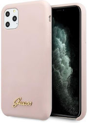 Guess Задна корица Пластмаса / Силикон Устойчив Розов (iPhone 11 Pro)