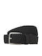 Men's Belt Knitted Black