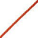 Vostex Lace Polyester Round Orange