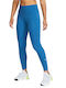 Nike Women's Long Training Legging Dri-Fit Blue