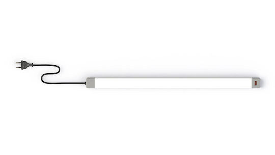 Redled Under-Cabinet LED Light 9W Cool White with Switch and Plug L60xD3.5xH1.6cm