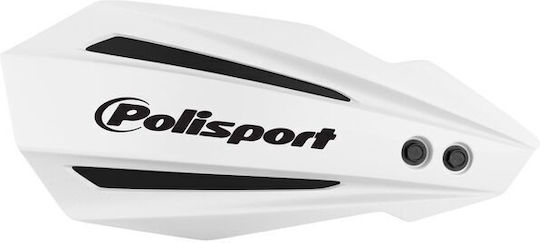 Polisport Мотоциклетни ръкавици в Бял цвят