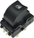 Car Window Switch for Dacia Dokker / Lodgy Renault Clio / Captur / Kangoo Black