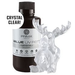 PrimaCreator Value Crystal UV Resin για 3D Printer Διάφανο PrimaCreator Value Crystal UV Resin για 3D Printer Διάφανο