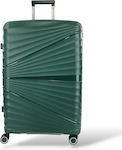 Playbags Large Suitcase H75cm Green PS8004-28-PRASINO