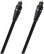 Oehlbach Optical Audio Cable TOS male - TOS male Μαύρο 1.5m (D1C33132)