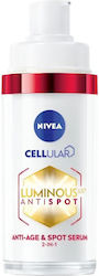 Nivea Cellular Luminous 630 Anti-Age & Anti-Spot Αντιγηραντικό Serum Προσώπου για Λεύκανση & Πανάδες 30ml