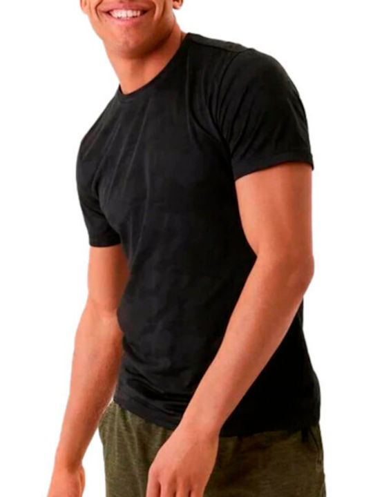 T-shirt Μαύρο