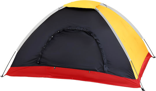 ArteLibre Ko Lipe Summer Camping Tent Igloo Yellow For 3 People 200x200x135cm