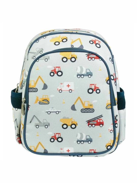 A Little Lovely Company Schulranzen Rucksack Kindergarten Mehrfarbig